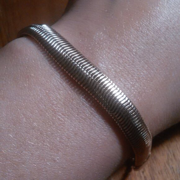 Ion Gold Plated Over Stainless Steel Boho Bracelet - Picture 2 of 14